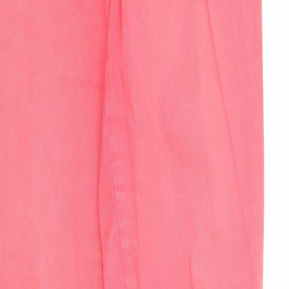 LTB Womens Pink Cotton Straight Jeans Size 27 in Regular Zip