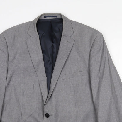 Mens UK Size 44 Tailor & Cutter Regular Grey Suit Jacket