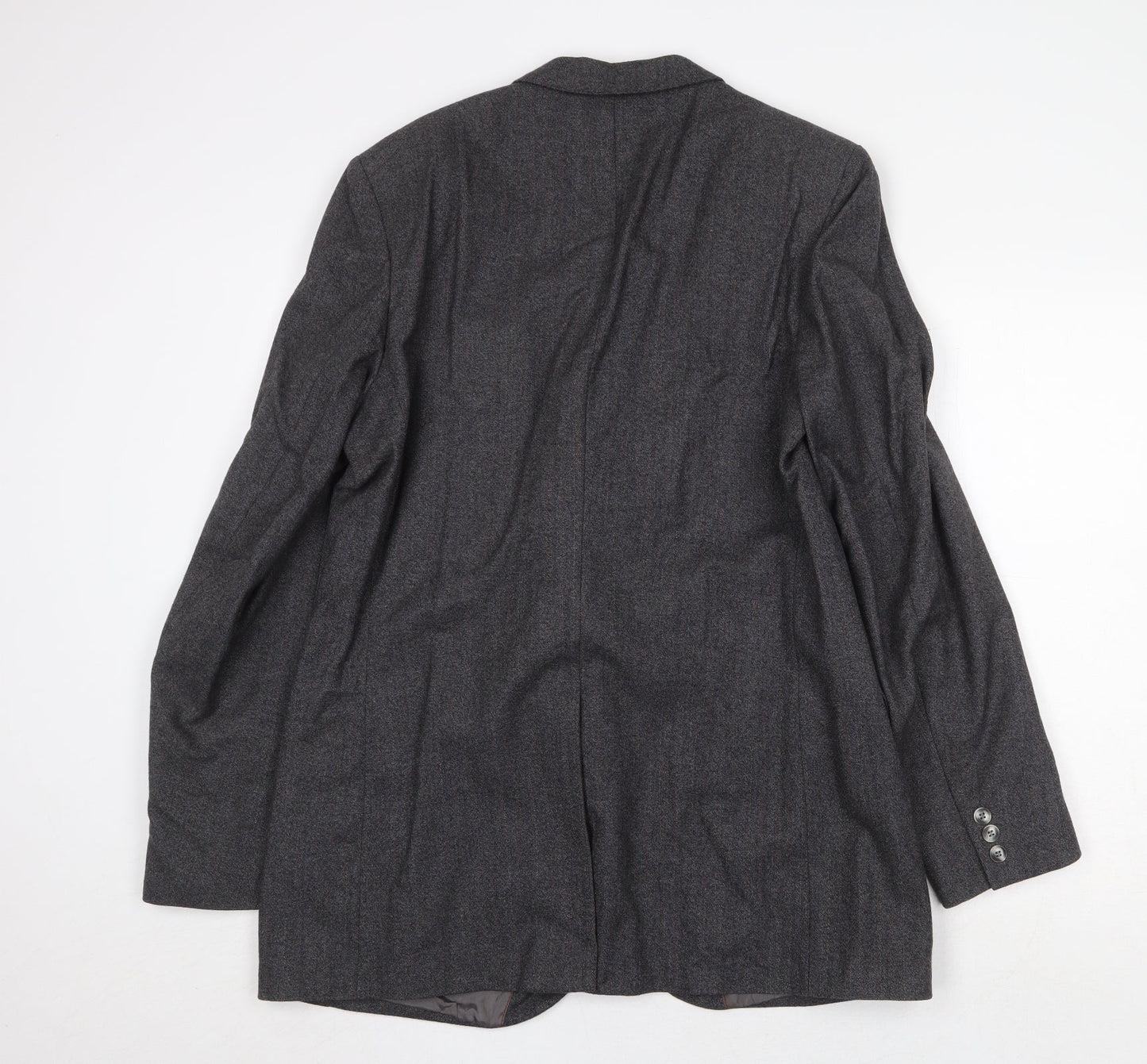 Dunn & Co Mens Grey Wool Jacket Suit Jacket Size 42 Regular