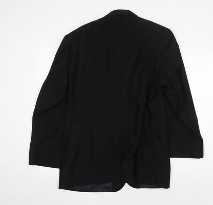 Mens UK Size 40 Burton Regular Black Suit Jacket