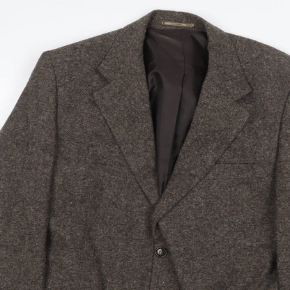 Lavie Mens Grey Wool Jacket Blazer Size 40 Regular
