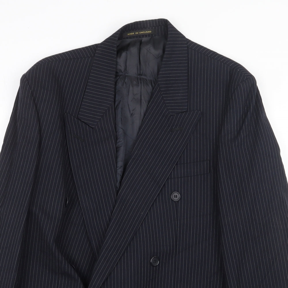 Mens UK Size 42 James Barry Regular Blue Suit Jacket