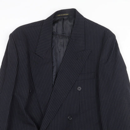 Mens UK Size 42 James Barry Regular Blue Suit Jacket
