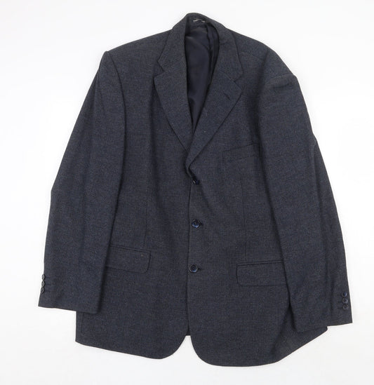 Mens UK Size 44 Greenwoods Regular Blue Suit Jacket