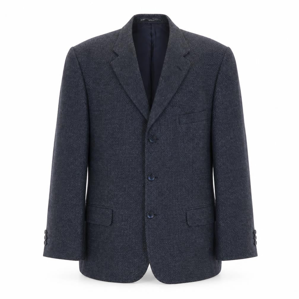 Mens UK Size 44 Greenwoods Regular Blue Suit Jacket