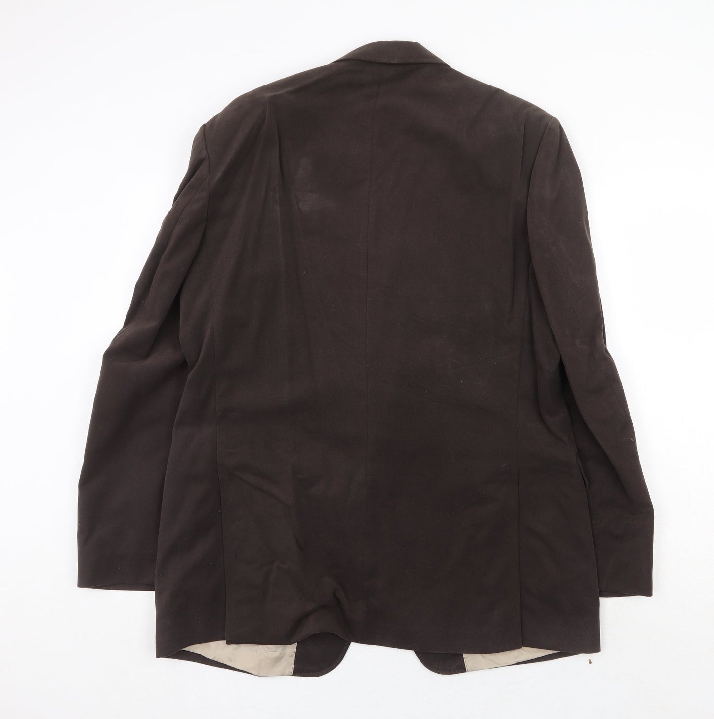 Mens UK Size 42 Marks and Spencer Regular Brown Suit Jacket