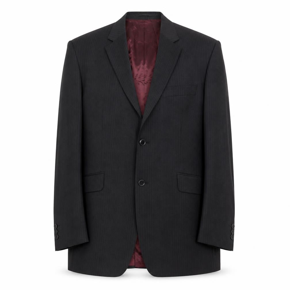 Mens UK Size 44 Burton Regular Black Suit Jacket