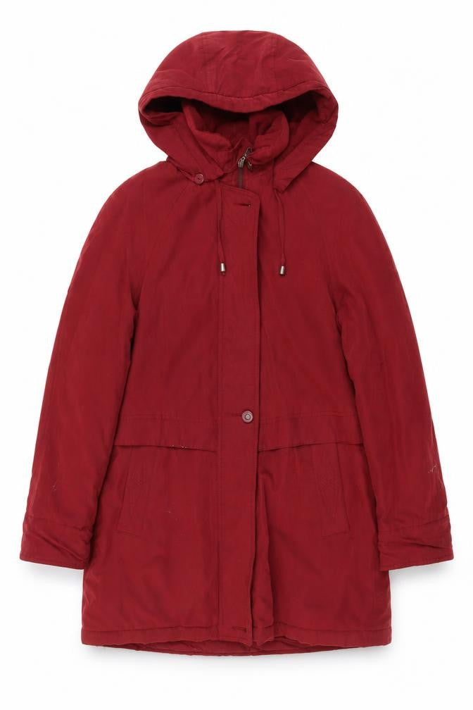 Womens UK Size S Bonmarché Red Rain Coat