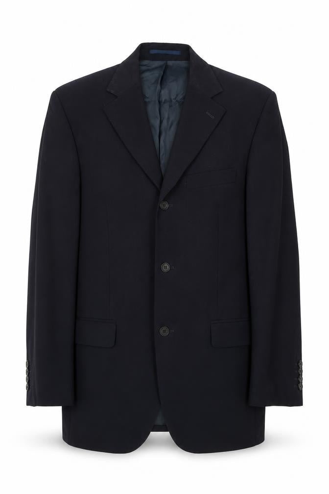 Mens UK Size 38 Blazer Regular Blue Suit Jacket