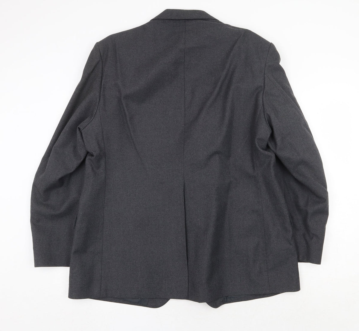 Hornes London Mens Grey Wool Jacket Suit Jacket Size 46 Regular