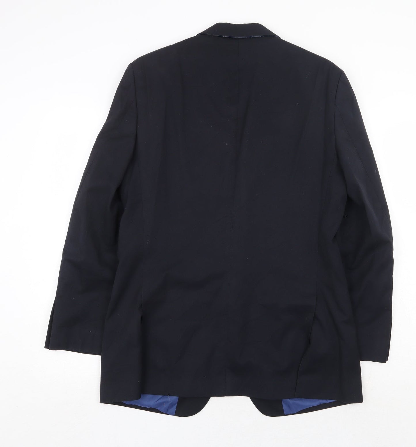 Mens UK Size 38 Marks and Spencer Regular Blue Suit Jacket