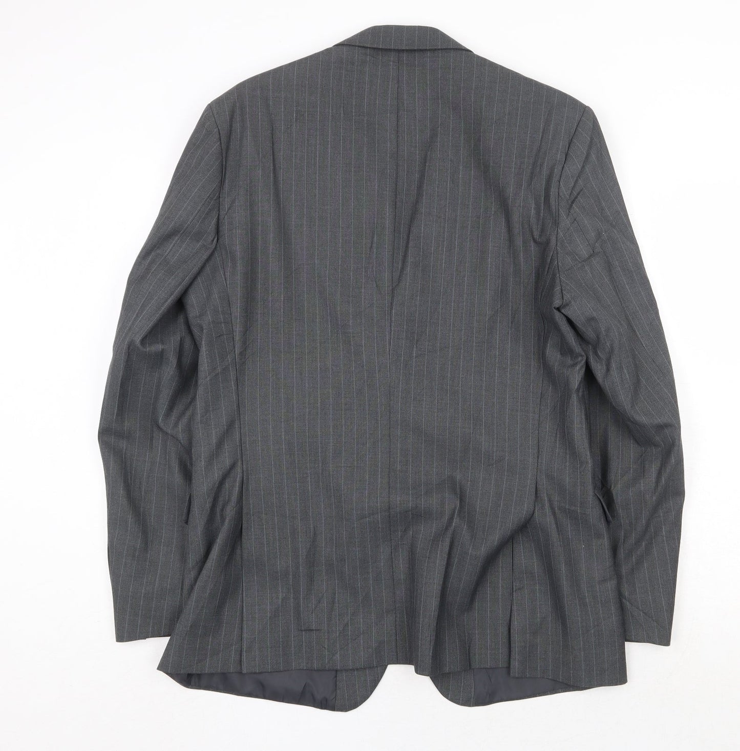 Mens UK Size 40 Burton Regular Grey Suit Jacket