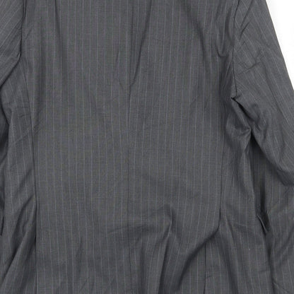 Mens UK Size 40 Burton Regular Grey Suit Jacket
