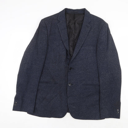 Mens UK Size M Burton Regular Blue Suit Jacket