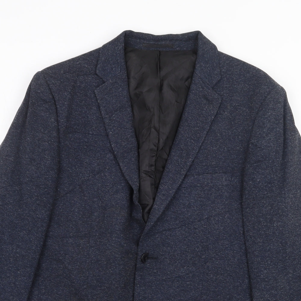 Mens UK Size M Burton Regular Blue Suit Jacket