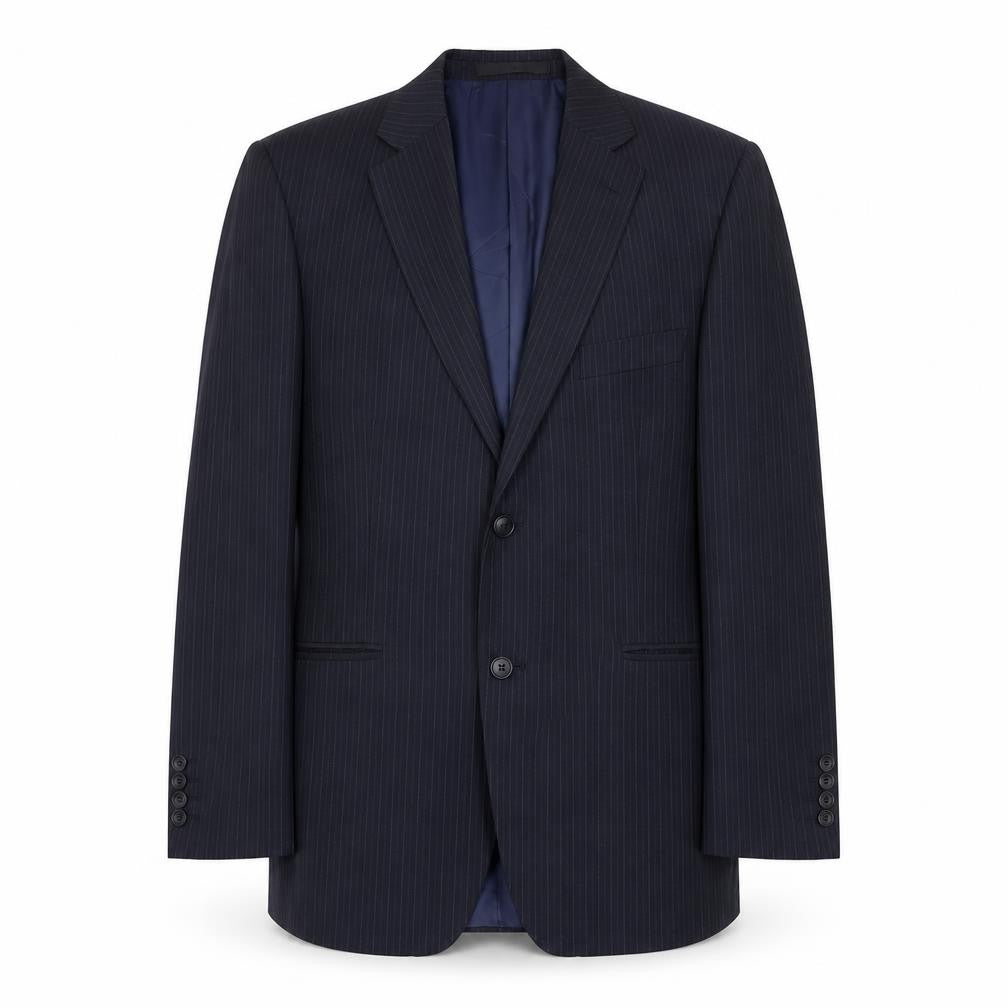 Mens UK Size 40 Marks and Spencer Regular Blue Suit Jacket