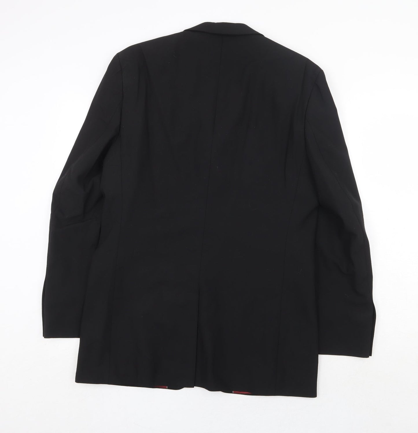 Mens UK Size 38 Burton Regular Black Suit Jacket