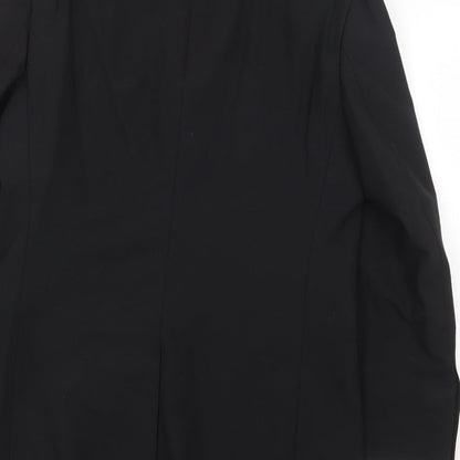 Mens UK Size 38 Burton Regular Black Suit Jacket
