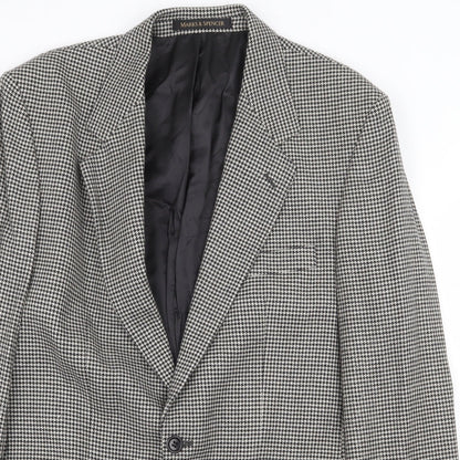 Mens UK Size 40 Marks and Spencer Regular Grey Suit Jacket
