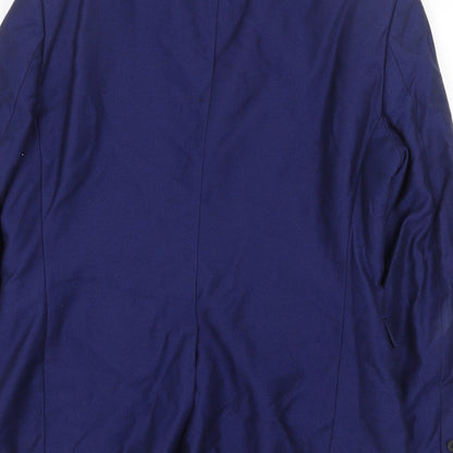 Mens UK Size 40 Burton Regular Blue Suit Jacket