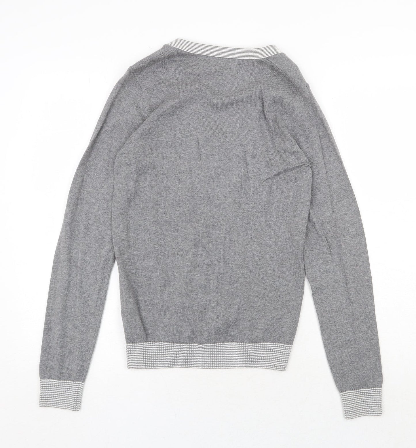 Womens UK Size XS NEXT Grey Cardigan Jumper