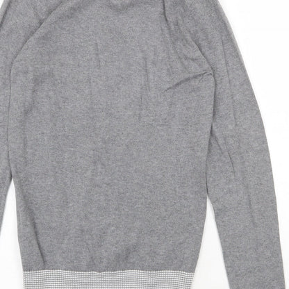 Womens UK Size XS NEXT Grey Cardigan Jumper