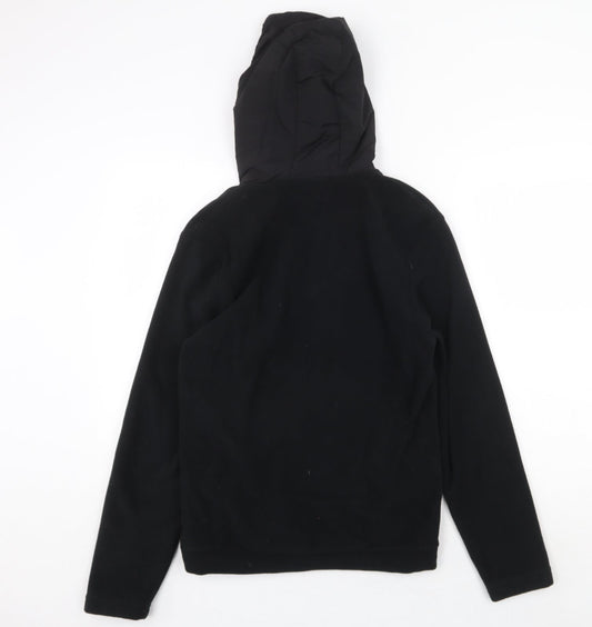 Primark Mens Black Polyester Pullover Hoodie Size XS