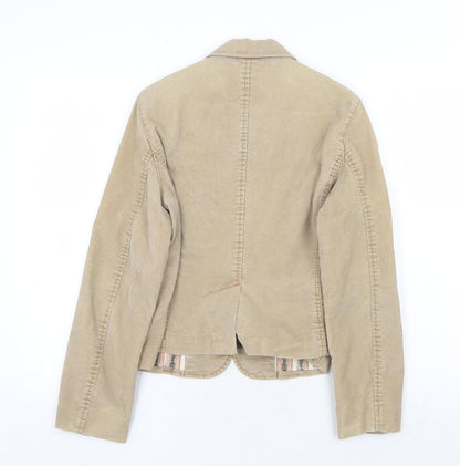 Gap Womens Beige Jacket Size 4 Button