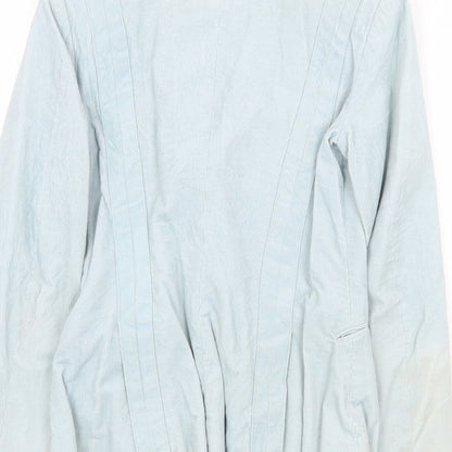Womens UK Size 8 MNG Blue Jacket