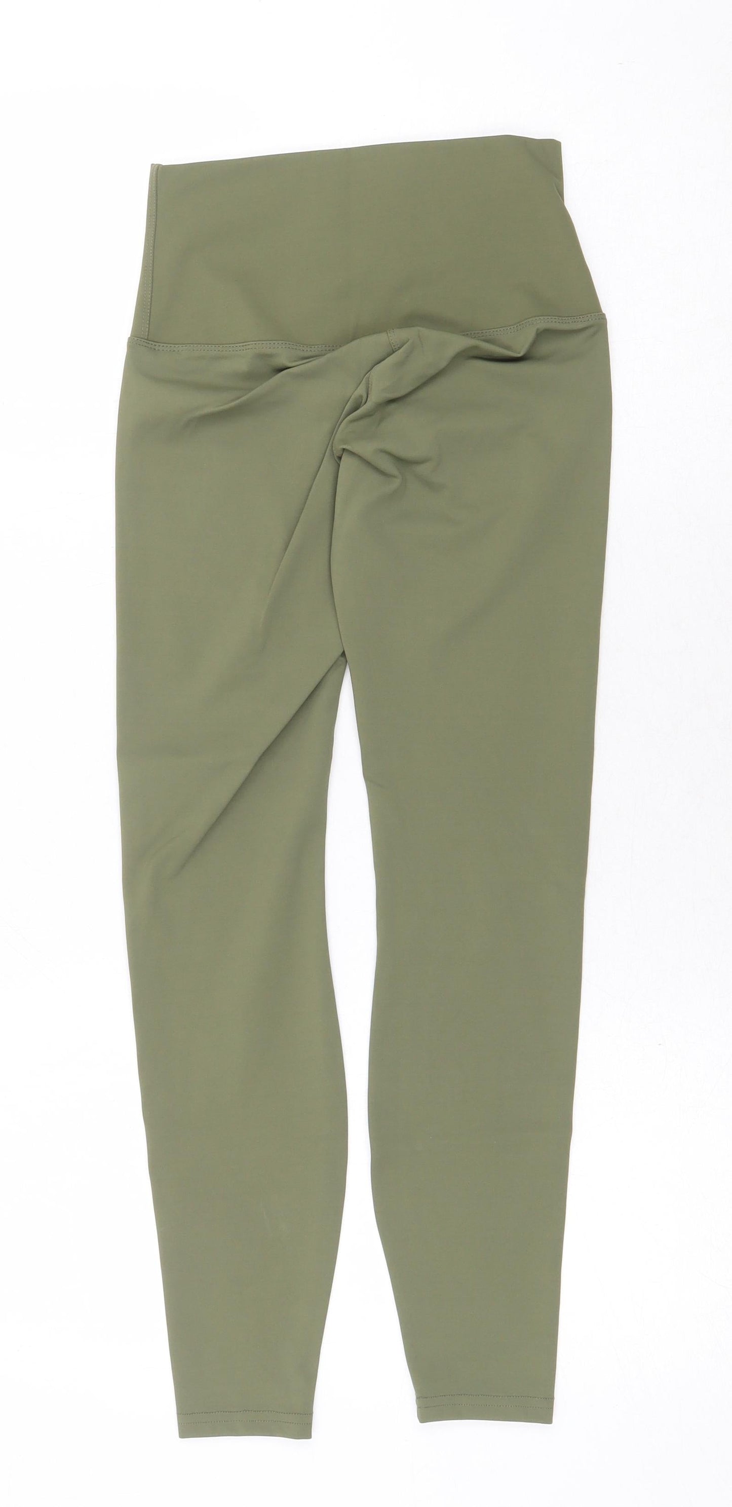 Shakti Shanki Womens Green Polyester Jogger Leggings Size 4