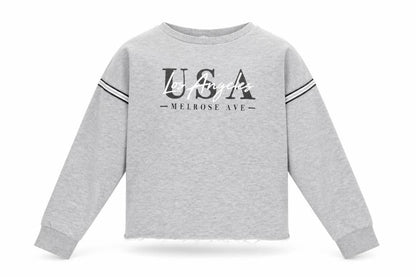 Primark Girls Grey Polyester Pullover Sweatshirt Size 12-13 Years Pullover - Los Angeles USA