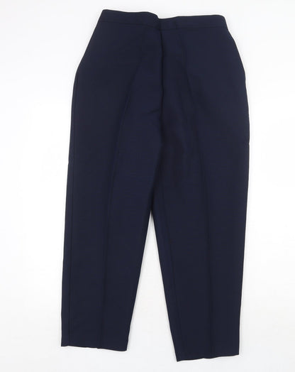 Womens UK Size 18 Saira of Manchester Regular Fit Carrot Blue Trousers
