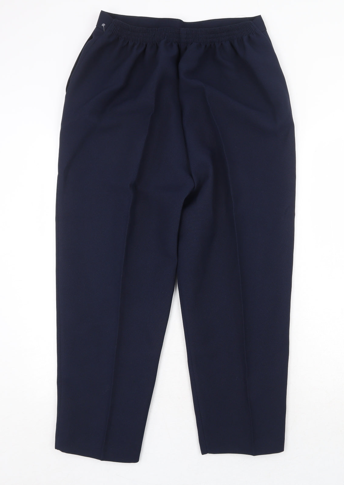 Womens UK Size 18 Saira of Manchester Regular Fit Carrot Blue Trousers