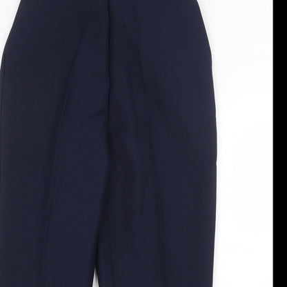 Womens UK Size 18 Saira of Manchester Regular Fit Carrot Blue Trousers