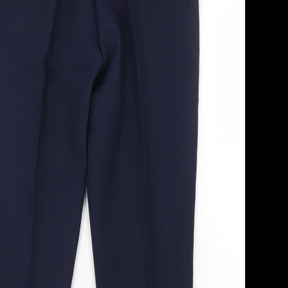 Womens UK Size 18 Saira of Manchester Regular Fit Carrot Blue Trousers