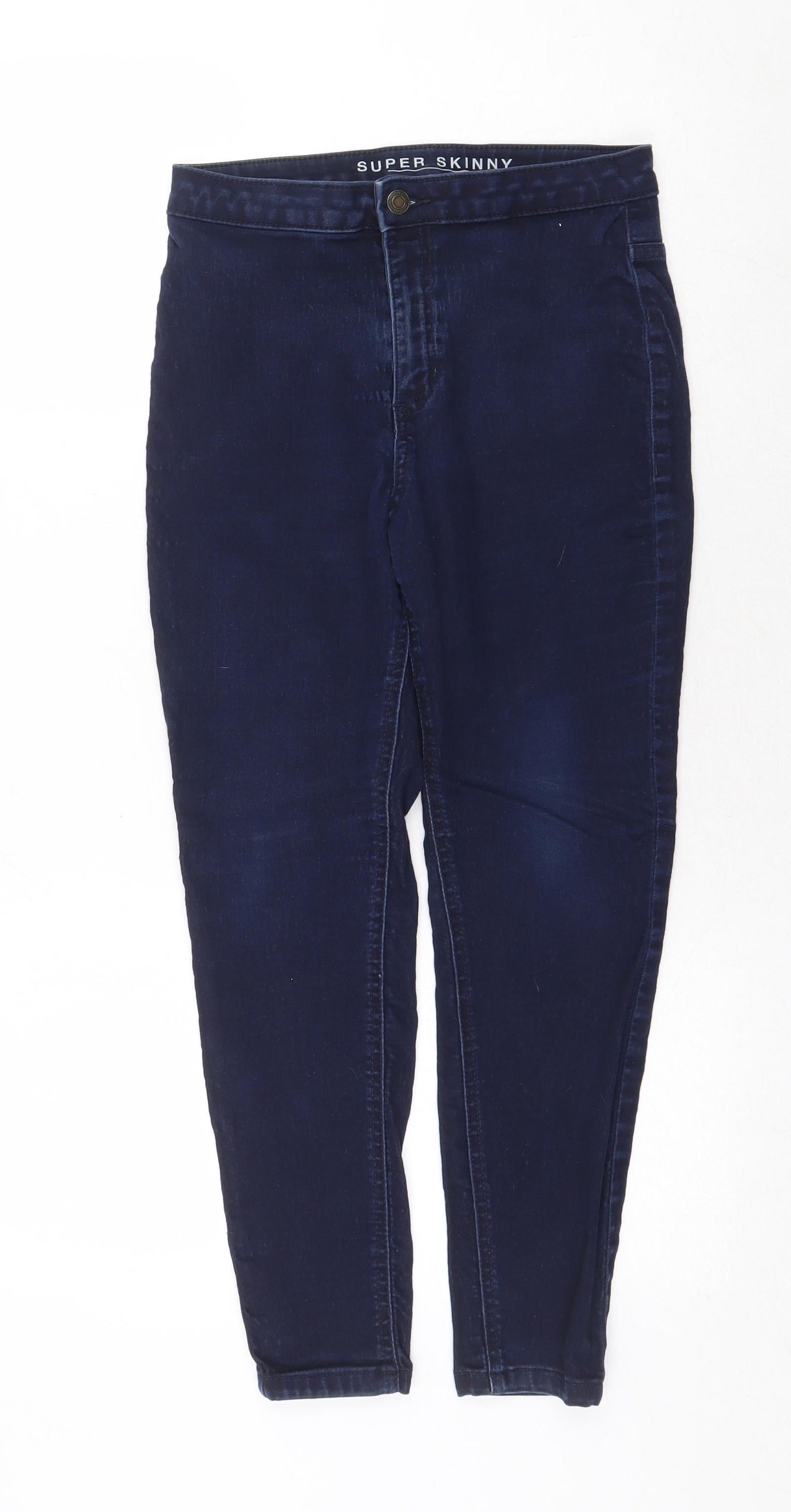 Womens UK Size 12 Marks and Spencer Regular Fit Skinny Blue Jeans