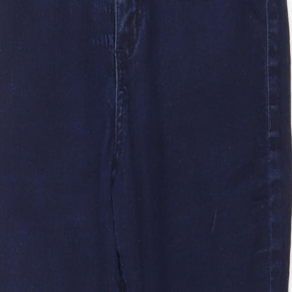 Womens UK Size 12 Marks and Spencer Regular Fit Skinny Blue Jeans