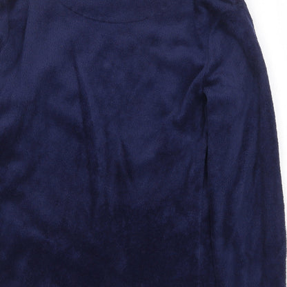 Love to Lounge Womens Blue Geometric Polyester Top Pyjama Top Size XS - Moon and Stars