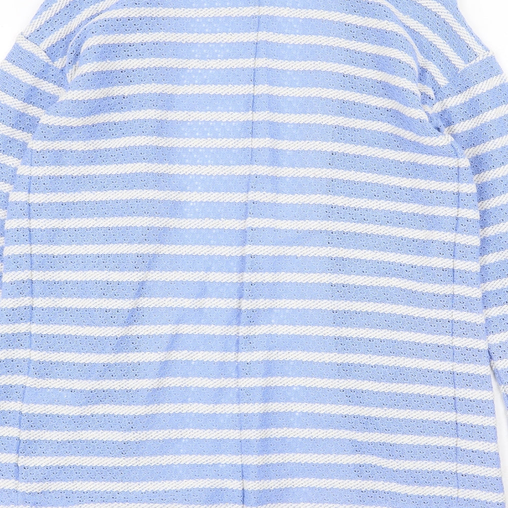 Womens UK Size 8 NEXT Blue Cardigan Jumper