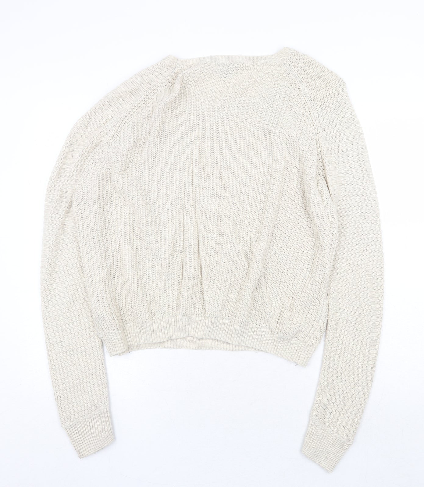 Womens UK Size 14 Topshop Ivory Pullover Jumper