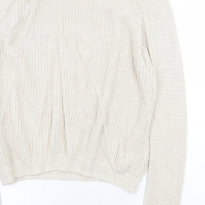 Womens UK Size 14 Topshop Ivory Pullover Jumper