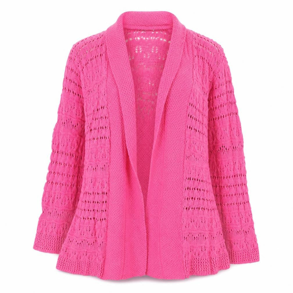 Womens UK Size S Casamia Pink Cardigan Jumper