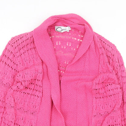 Womens UK Size S Casamia Pink Cardigan Jumper