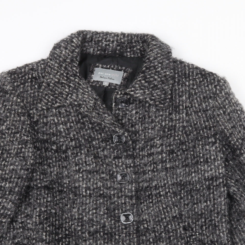 Womens UK Size 12 Per Una Grey Jacket