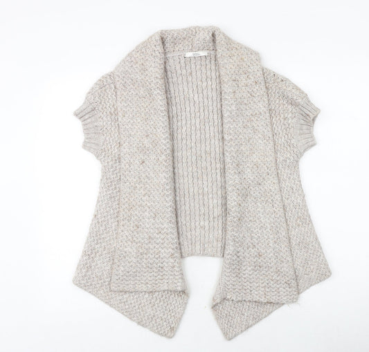 Womens UK Size 12 Marks and Spencer Beige Cardigan Jumper