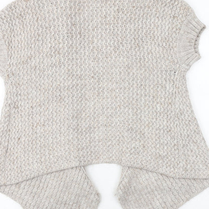 Womens UK Size 12 Marks and Spencer Beige Cardigan Jumper