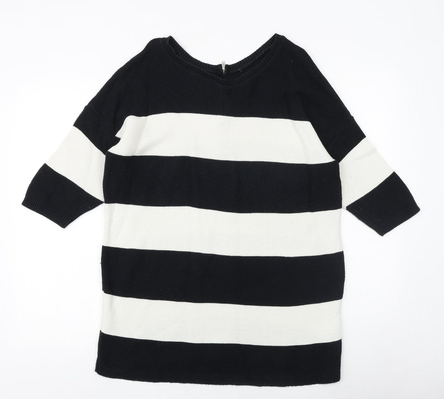 Womens UK Size 14 Soon Black Pullover Jumper