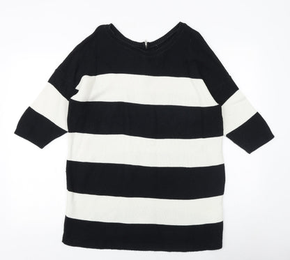 Womens UK Size 14 Soon Black Pullover Jumper
