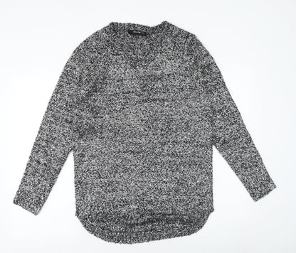 Womens UK Size 10 AKD A WEST Grey Pullover Jumper