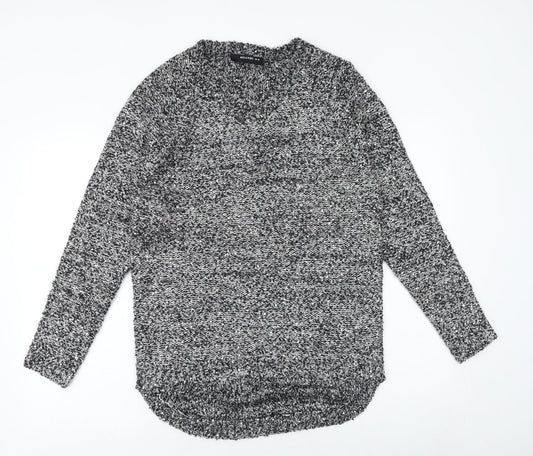 Womens UK Size 10 AKD A WEST Grey Pullover Jumper